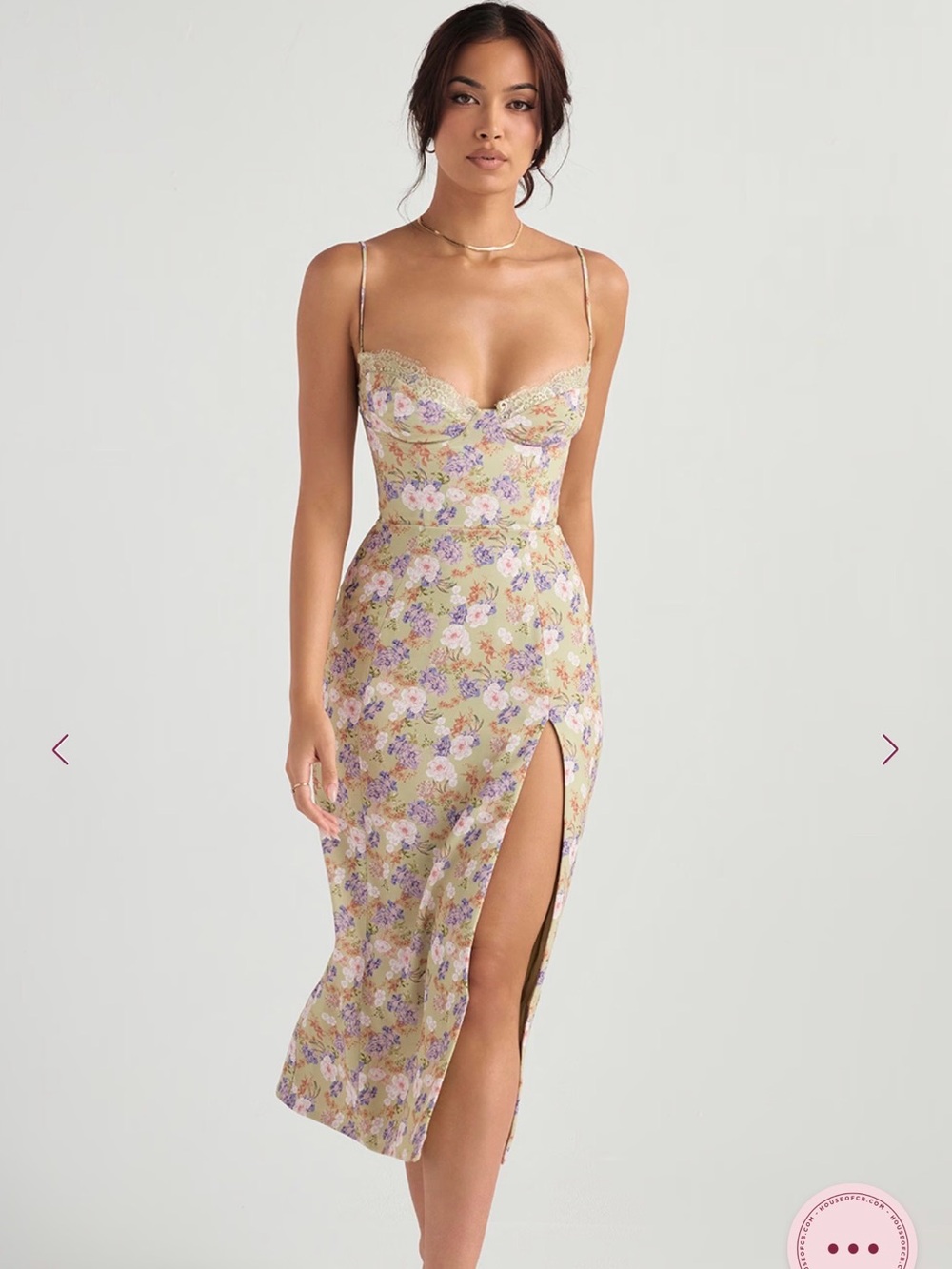 House Of CB Charlotte Dress size L Plus cup